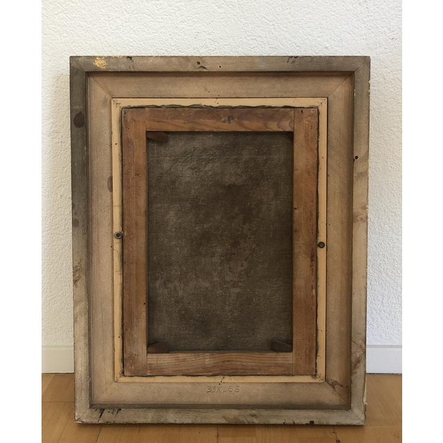 Pierre Jaques, Femme à la blouse rose, Oil on Canvas, Framed For Sale - Image 9 of 10