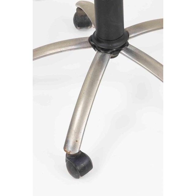 Vintage Chairs in Leather and Chromed Metal from Arrben, Italy, 1980s, Set of 6 For Sale - Image 11 of 12