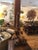 Brown 1960s Monumental Mid Century Driftwood Lamp For Sale - Image 8 of 13