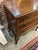 Brown Vintage Small 3 Drawer Georgian Commode With Chippendale Style Brasses For Sale - Image 8 of 12