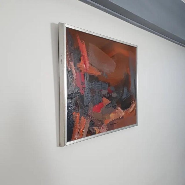 Bo Westberg-Gren, Coral, 1965, Oil on Panel For Sale - Image 9 of 18