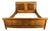 Vintage French Walnut King Size Bed Frame For Sale