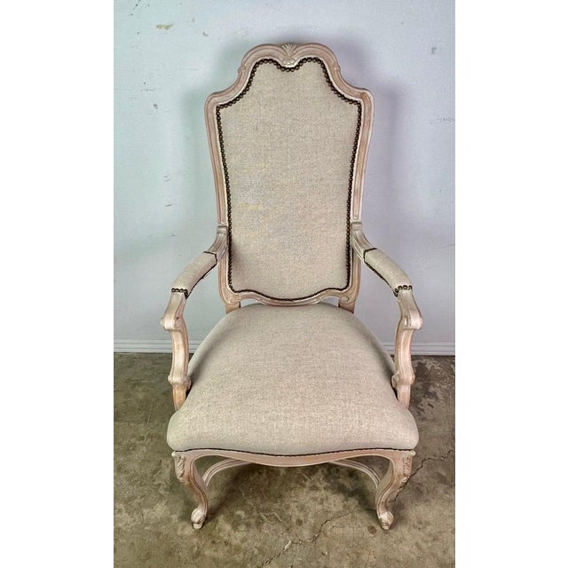 Set of '8' French Louis XV Style Dining Chairs For Sale - Image 16 of 17