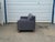 Wood Vintage Mid Century Modern Dunbar Style Low Profile Sofa on Splayed Wood Legs 73” For Sale - Image 7 of 12