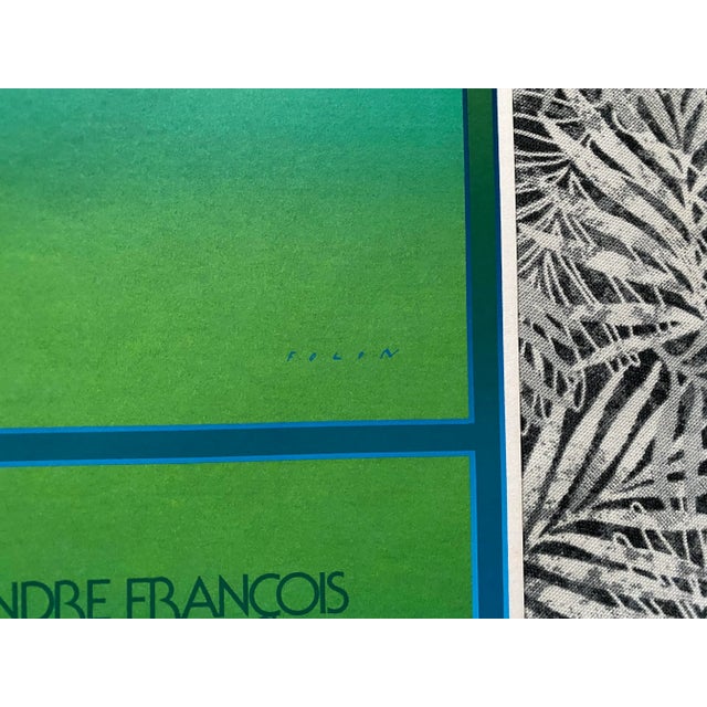 1975 Jean Michel Folon "L’ Arbre"Gallerie Marquet, Paris Serigraph For Sale In San Francisco - Image 6 of 9
