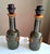 Cream Medallion Table Lamps by Aldo Londi for Bitossi, Italy, 1960s, Set of 2 For Sale - Image 8 of 11