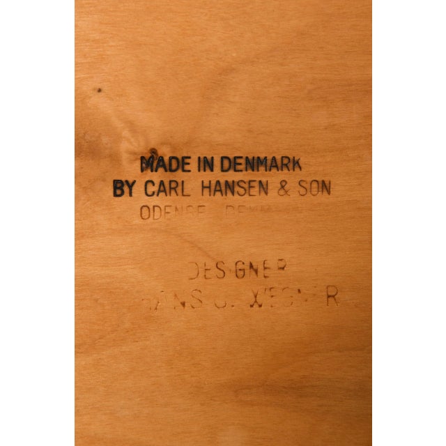 Set of Model Ch-28 Easy Chairs by Hans Wegner for Carl Hansen & Son, Denmark For Sale - Image 10 of 15