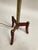 Jacques Adnet 1950s Leather and Brass Table Lamp Designer: Jacques Adnet For Sale - Image 4 of 6