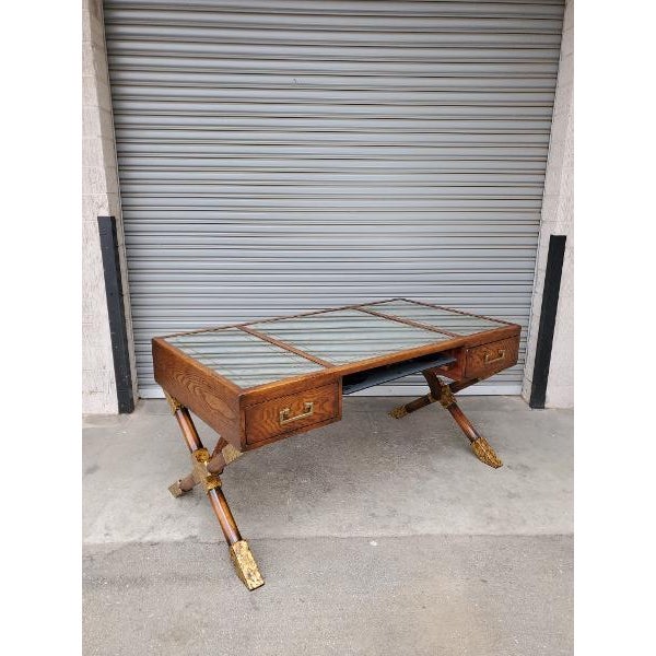 1990s John Richard Campaign Desk For Sale - Image 9 of 16