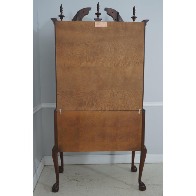 Henkel Harris Mahogany Spnea Tall Highboy For Sale - Image 15 of 18