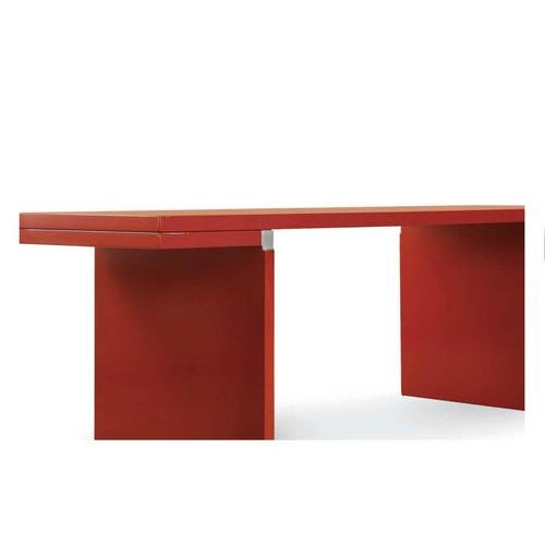 Orseolo Table in Aluminum & Lacquer by Carlo Scarpa for Cassina, Italy For Sale - Image 3 of 8