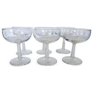 Art Deco Style Barware - Set of 6 Glasses For Sale