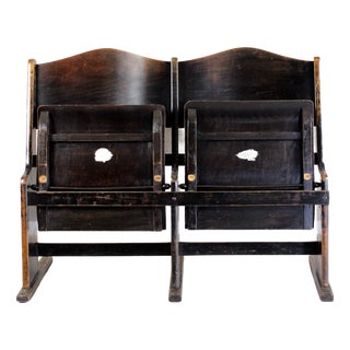 Vintage Cinema Seats, 1930s For Sale