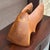 Mid-Century Modern Carved Teak Wood Abstract Wooden Sculpture For Sale - Image 11 of 12