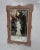 19th Century French Etched Glass Mirror from Melissa Levinson 19th-century French wood-framed mirror with etched glass...