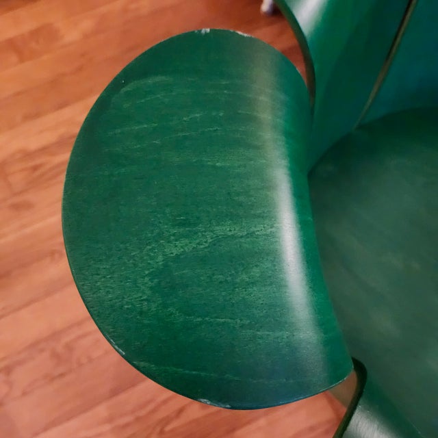 Vintage 1980s Sculptural Bentwood “Flower” Chair – Attributed to Miro Harold / King Harold For Sale In Atlanta - Image 6 of 11