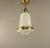 Gold Luzette Hanging Lamp by Peter Behrens for Siemens, 1920s For Sale - Image 8 of 8