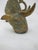 Chinese Archaic Bird Bronze Ware Gold Toad Accent Ritual Wine Vessel Pitcher For Sale - Image 12 of 18