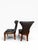 2000 - 2009 Polo Ralph Lauren for Henredon "Highgate" Leather Dining Chairs- Set of 4 For Sale - Image 5 of 14
