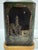 Vintage Tole Tea Tin Table Lamp Nautical Sailing Ships Tole Double Socket For Sale - Image 9 of 13