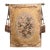 Traditional Floral Woven Tapestry Wall Hanging With Passementerie Tassels For Sale