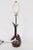 Tall Val Robbins Hand Carved "Trio of Shore Birds" Walnut Table Lamp, C. 1960 For Sale - Image 12 of 13