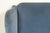 Kindel Furniture Chippendale Carved Mahogany Blue Velvet Upholstered Wingback Lounge Chair For Sale In South Bend - Image 6 of 15