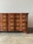 1980s Vintage Georgian Serpentine Block-Front Mahogany 8-Drawer Dresser For Sale - Image 5 of 18