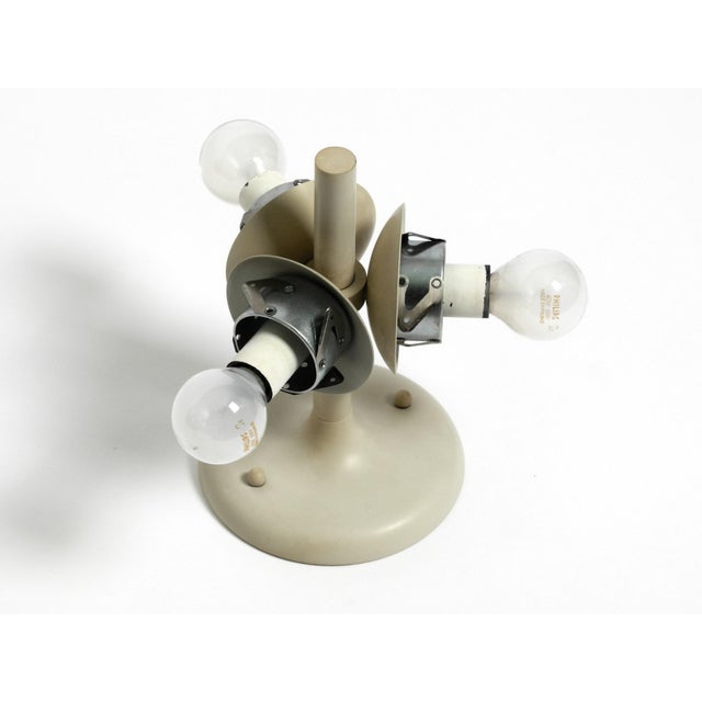 Metal Space Age Metal Ceiling Lamp from Kaiser-Leuchten, 1960s For Sale - Image 7 of 18