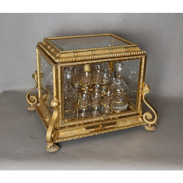 Vintage Liquor Cabinet in Bronze For Sale - Image 12 of 12