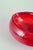 Vintage Decorative Bowl with Softly Folded Rim in Red Sommerso Glass, 1960s For Sale - Image 4 of 5