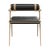 Not Yet Made - Made To Order "Sfida" Chair, With Bronze and Tailor Made Leather For Sale - Image 5 of 8