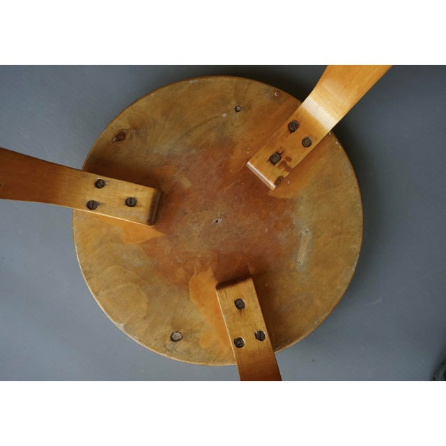 Model 60 Stools by Alvar Aalto for Finnmar, 1930s, Set of 4 For Sale - Image 15 of 18
