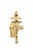 Transitional Chelsea House Acanthus Leaf Brass Sconce For Sale - Image 3 of 3