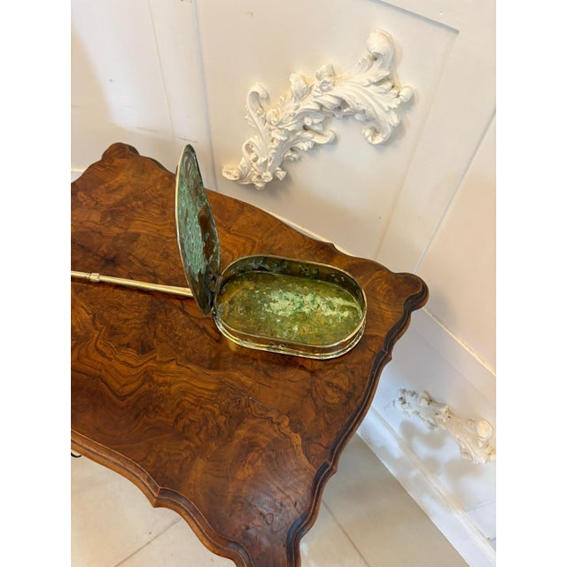 Mid 19th Century Antique Victorian Brass Chestnut Roaster, 1860s For Sale - Image 5 of 8