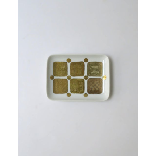 Bjorn Wiinblad Midcentury Modern Porcelain Jewely Dish Rosenthal Bjorn Wiinblad For Sale - Image 4 of 8