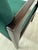 Ofs Brands Contemporary Green Upholstered Wood Armchairs, a Pair For Sale - Image 12 of 13