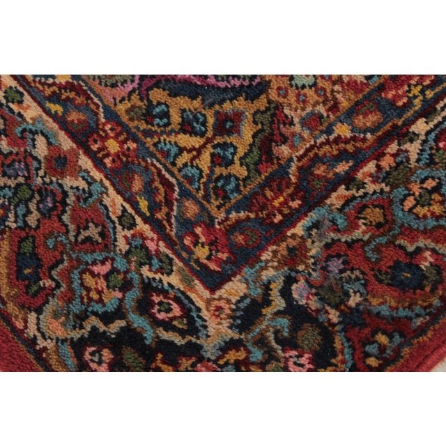 Karastan Multicolor Approx. 4’3” X 6’ Wool Rug For Sale - Image 9 of 16