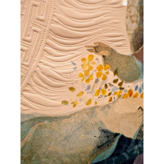 Printmaking Materials ""Europa and the Bull" From the Mythological Suite IX by Alvar For Sale - Image 7 of 11