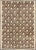 Textile All-Over Design Turkish Tulu Rug in Shades of Brown and Cream For Sale - Image 7 of 7