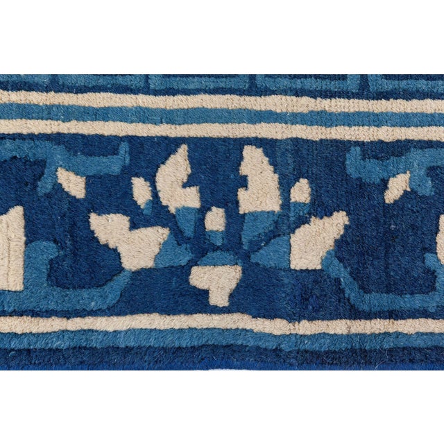 Antique Chinese Rug Doris Leslie Blau Size: 10'0" × 14'3" (304 × 434 cm) This antique Chinese rug displays a luminous...