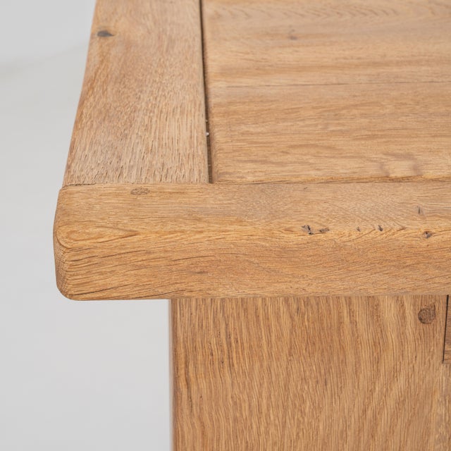 1970s Oak Brutalist Cabinet For Sale - Image 9 of 17