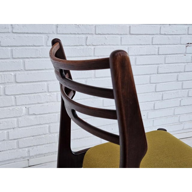 Wood Danish Model 101 Dining Chairs by Johannes Andersen, 1960s, Set of 3 For Sale - Image 7 of 18