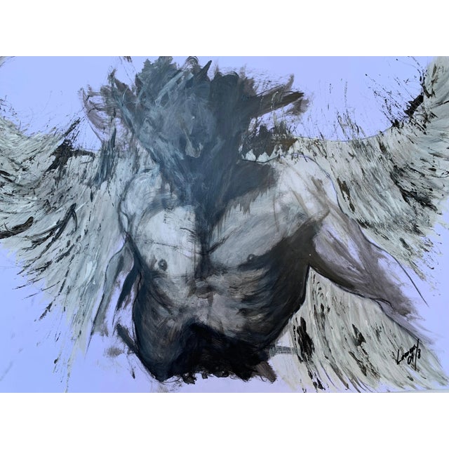 Lemmy Gonthier - Body 7 Acrylic Numbered and signed lower right of the work Dimensions: 70 x 50 Circa 2014 The human body...