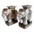 Mid 20th Century Ceramic Elephant Garden Seats - Set of 2 For Sale