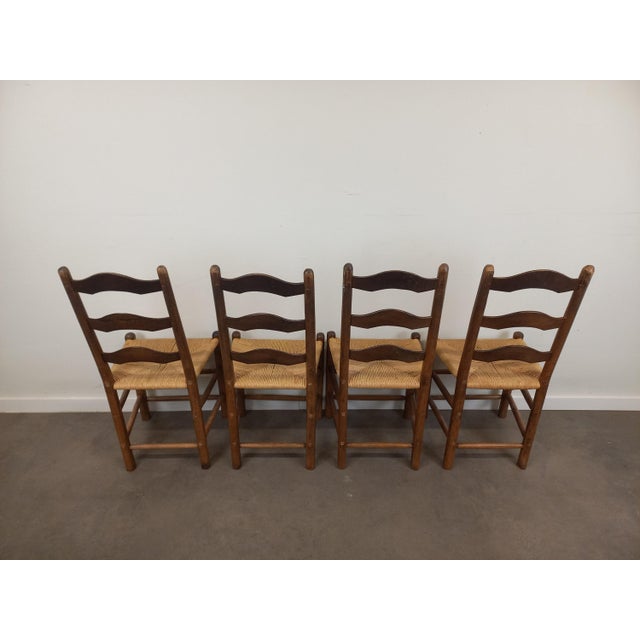 Brutalist Chairs, 1950s, Set of 4 For Sale - Image 16 of 18