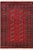 Tribal Bokhara Red/Beige Hand Knotted Wool Rug For Sale - Image 9 of 9