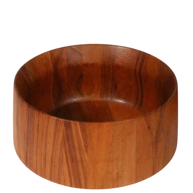 1970s Set of Danish Modern Teak Bowls by Quistgaard for Dansk - 3 pcs For Sale - Image 10 of 12