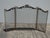 Vintage French Country Metal & Mesh Gold Fireplace Screen For Sale - Image 15 of 15