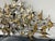 Mid-Century Modern 1970s Brutalist Openwork Geometric Welded Wall Sculpture by Marc Weinstein For Sale - Image 3 of 6